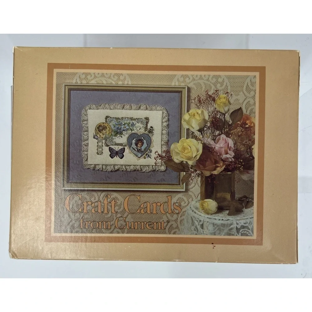 Vintage 1980 Craft Cards from‎ Current Cottagecore Countrycore 20 with Envelopes